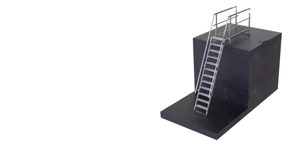 Open Sided Platform Safety-first Platform Systems by SAS Projects